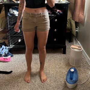 American Eagle Outfitters Tan Women Shorts